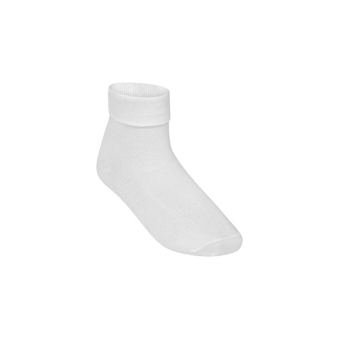 COTTON RICH WHITE ANKLE SOCKS PACK OF THREE 