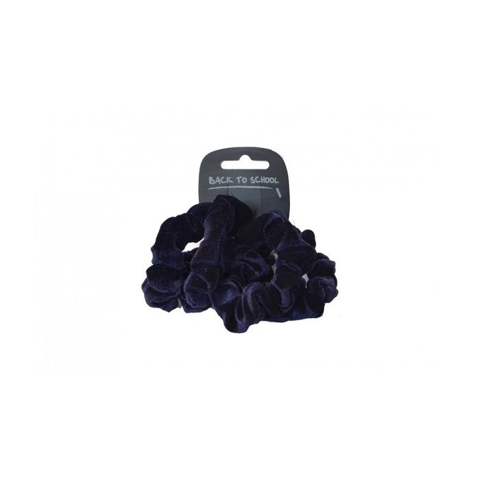 HAIR SCRUNCHIE VELVET - PACK OF 4 