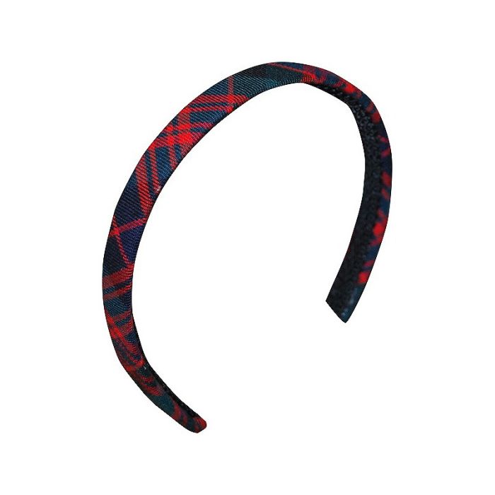 ST GEORGE'S TARTAN ALICE BAND