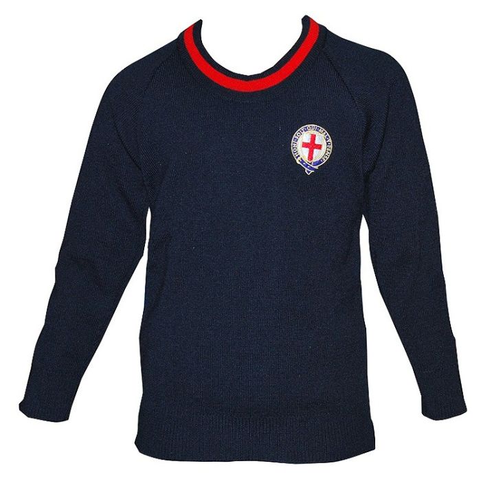 ST GEORGE'S CREW NECK PULLOVER