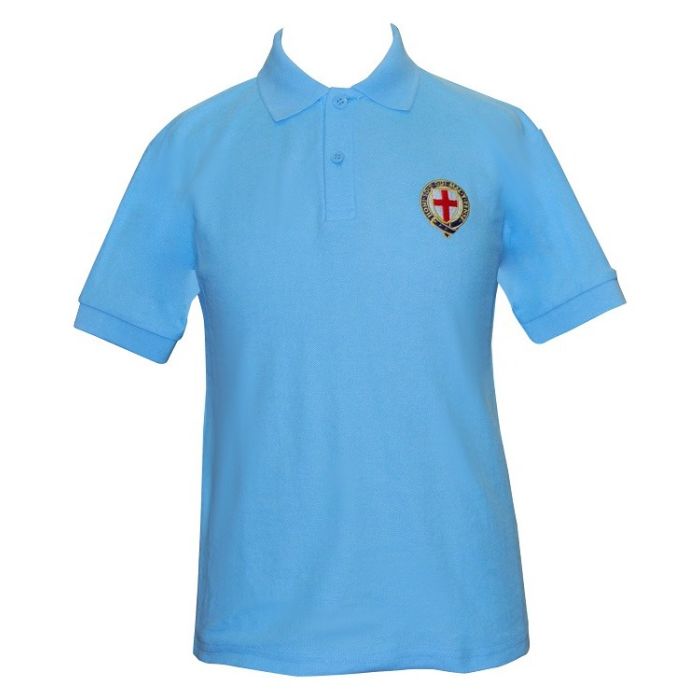 ST GEORGE'S SKY POLO SHIRT