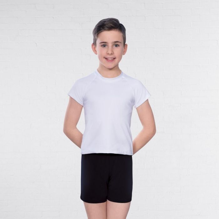 BLACK BOYS DANCE SHORTS