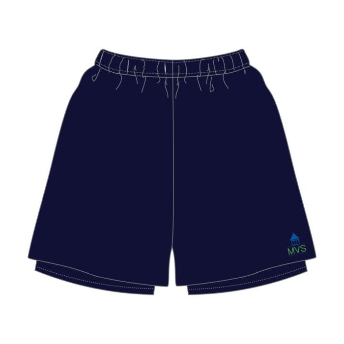 MAIDA VALE SCHOOL 2-IN-1 FEMALE SHORTS