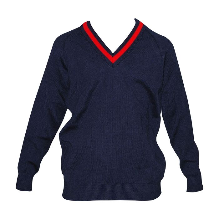 ST GEORGE'S V-NECK PULLOVER