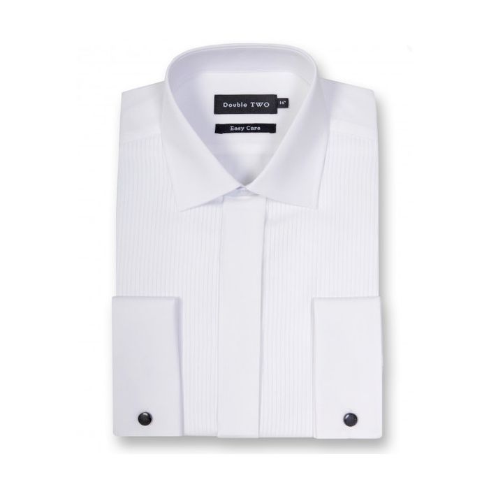 RIBBED DRESS SHIRT