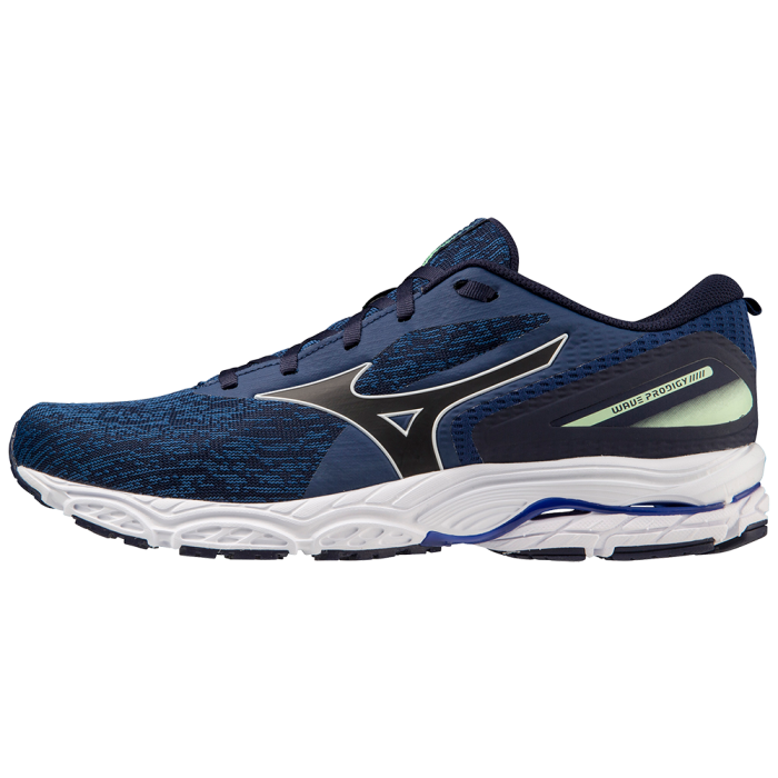 MIZUNO BLUE RUNNING TRAINERS