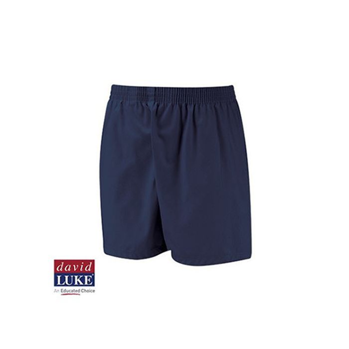 POLYCOTTON SPORTS SHORTS NAVY