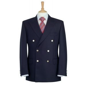 NAVY BLAZER DOUBLE BREASTED