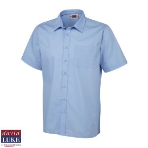 SHIRT SHORT SLEEVE TWIN PACK BLUE