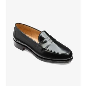 LOAKE SHOES - ETON BLACK 