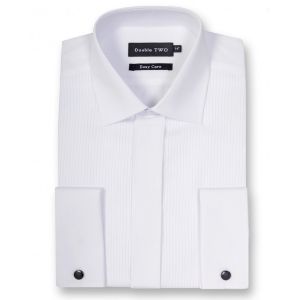 RIBBED DRESS SHIRT