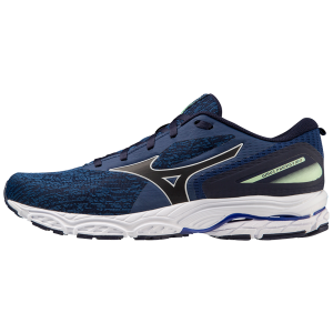 MIZUNO BLUE RUNNING TRAINERS