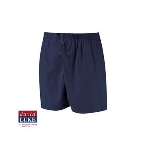 POLYCOTTON SPORTS SHORTS NAVY