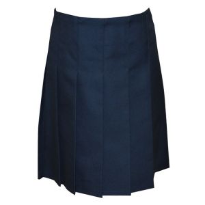 STITCH DOWN PLEATED SKIRT