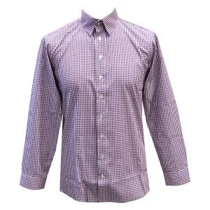 PURPLE GINGHAM CHECK SHIRT