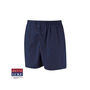 POLYCOTTON SPORTS SHORTS - NAVY